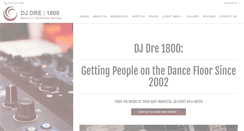 Desktop Screenshot of djdre1800.com